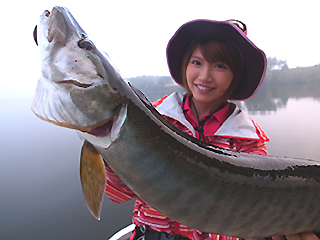 釣りガール”みっぴ”こと、秋丸美帆さん